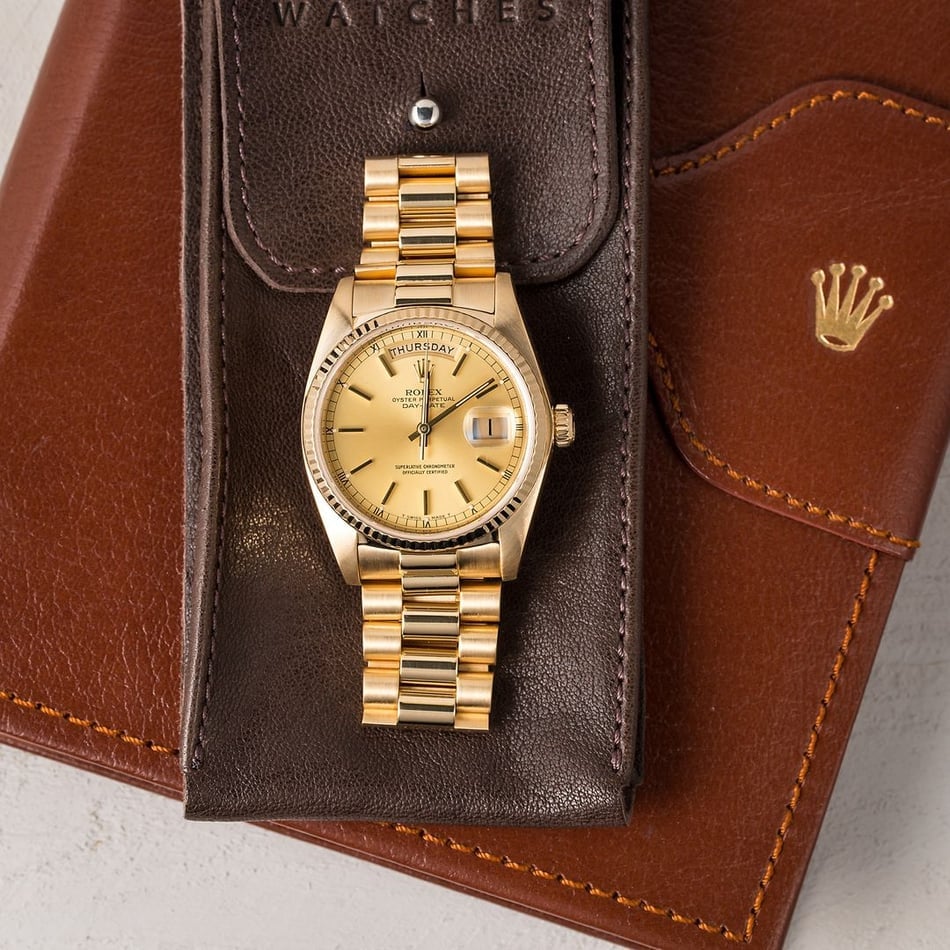 Rolex 18038 President Certified Pre-Owned