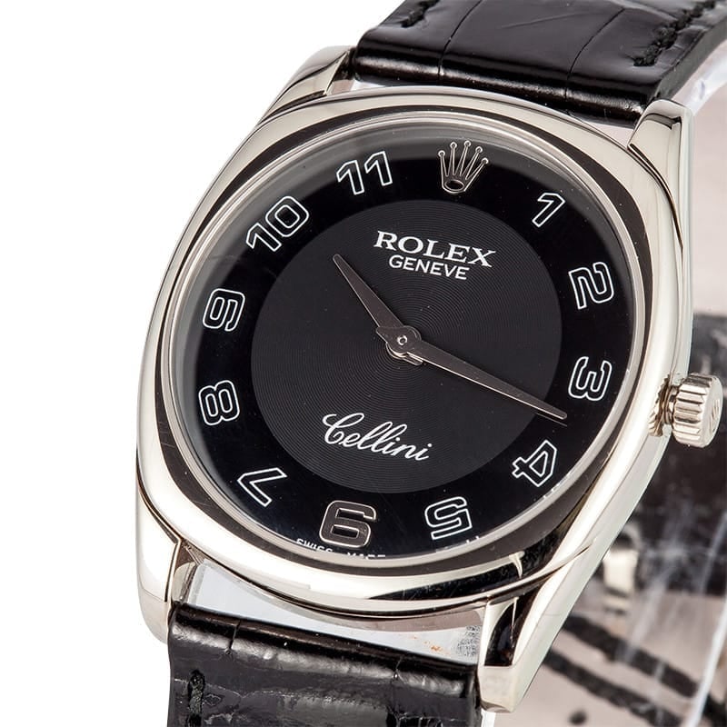 Rolex White Gold Cellini 4233