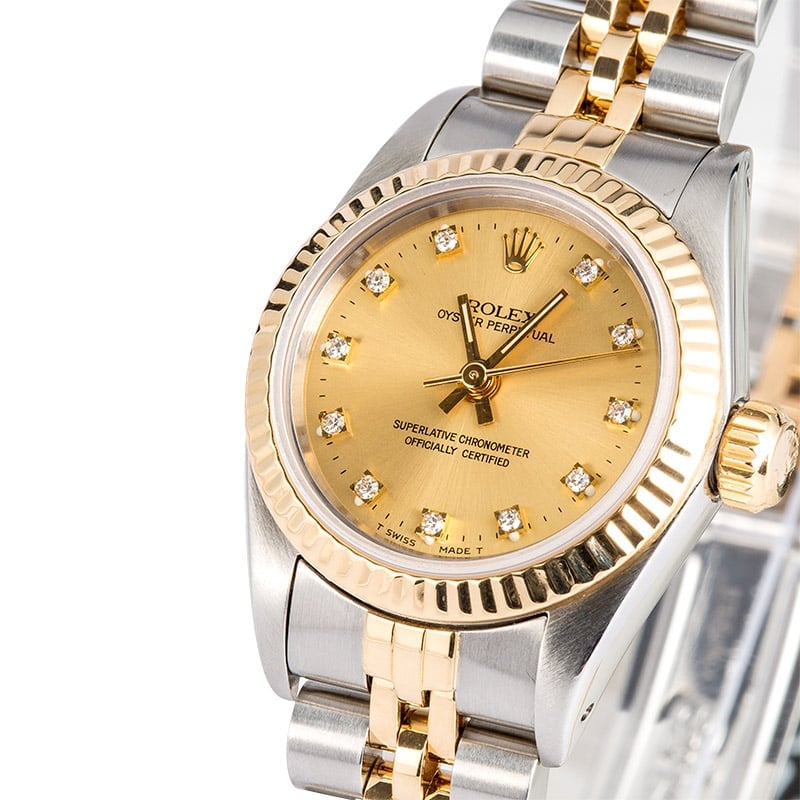 Rolex Lady Oyster Perpetual 67193 Diamond