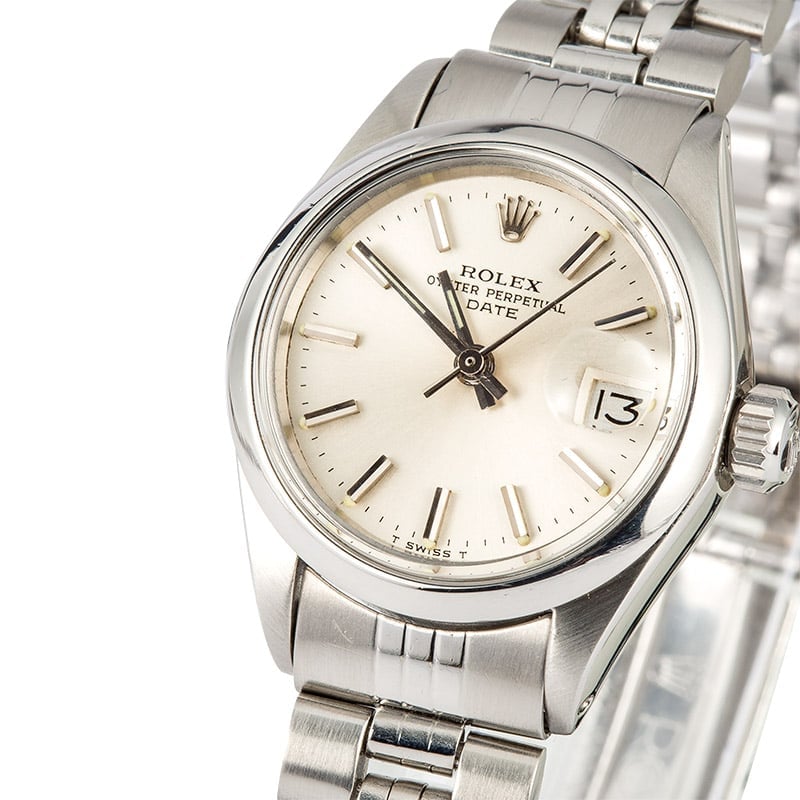 Rolex Ladies Date 6916 Stainless Steel