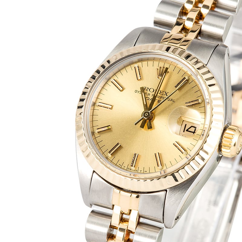 Rolex Lady-Date 6917 Champagne