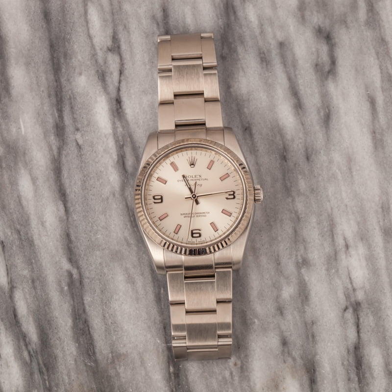 Rolex Air-King 114234 White Gold