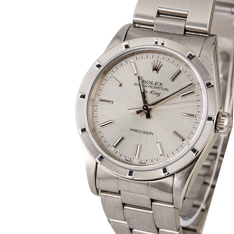 Used Rolex Air-King 14010 Steel Oyster