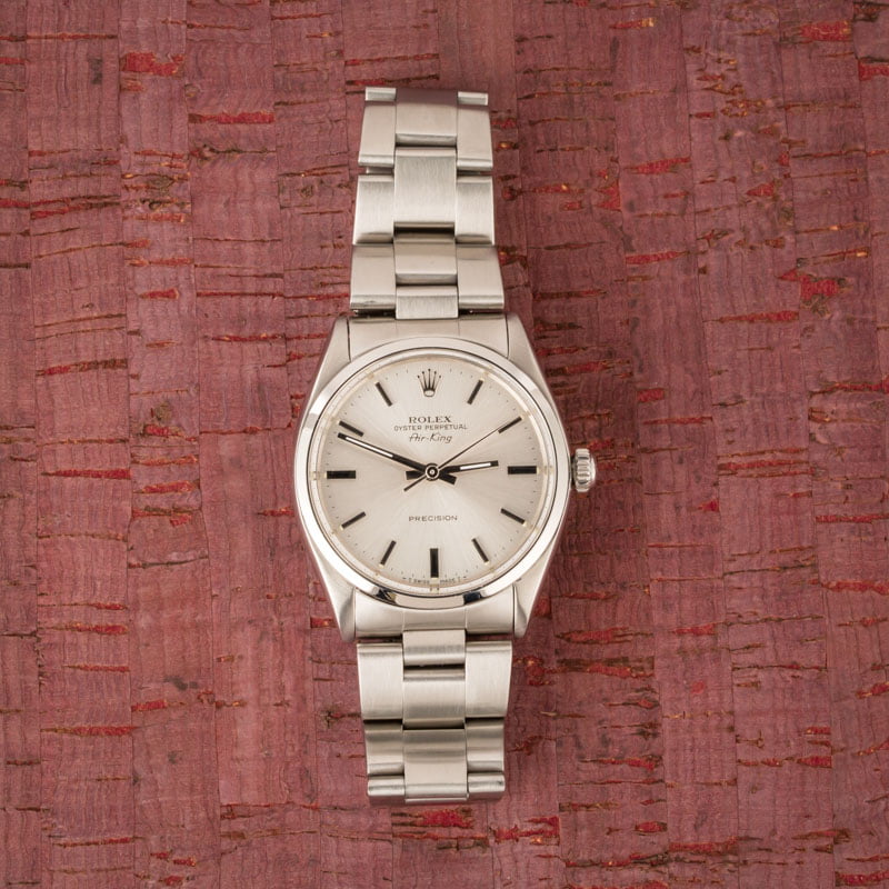 Vintage Rolex Air-King Stainless Steel 5500