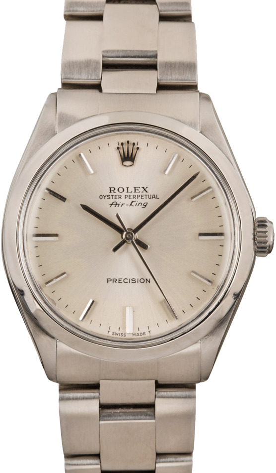 Buy Used Rolex Air-King 5500 | Bob's Watches - Sku: 152754