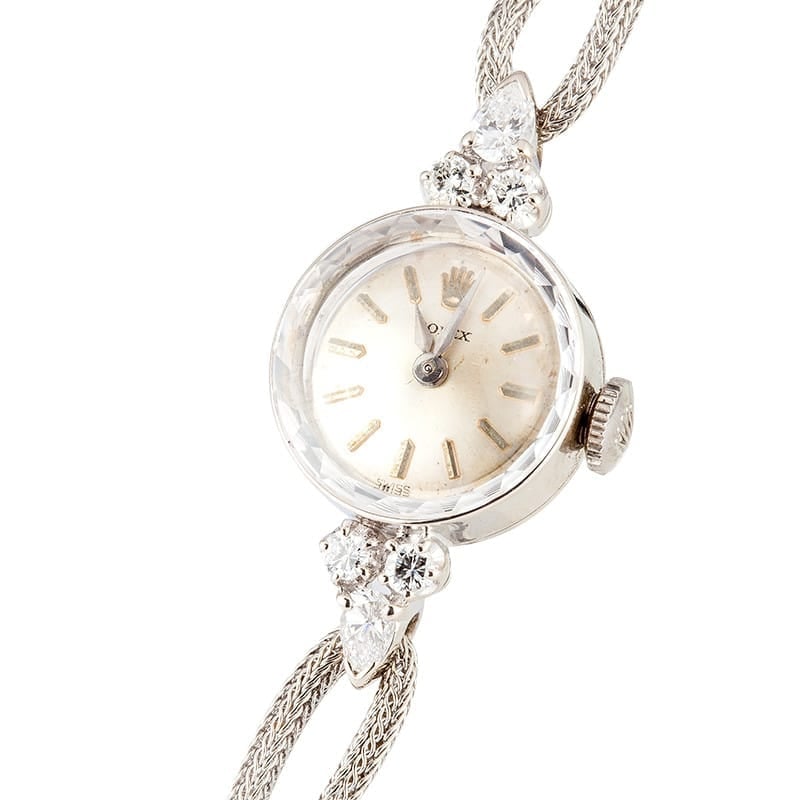 Lady Rolex Diamond Cocktail Watch 1940's