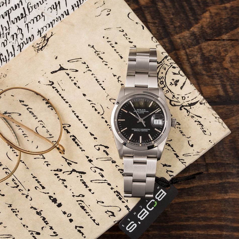 Rolex Date 15000 Steel Oyster