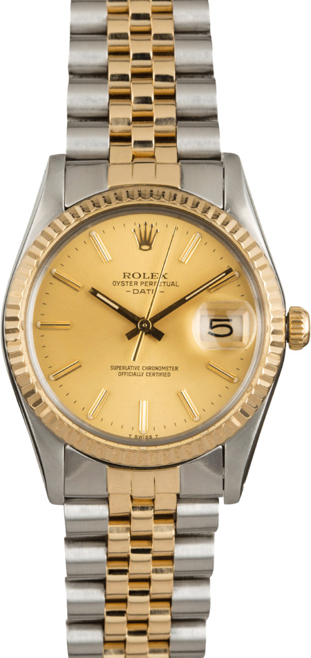 Buy Used Rolex Date 15003 Bob s Watches Sku 122652