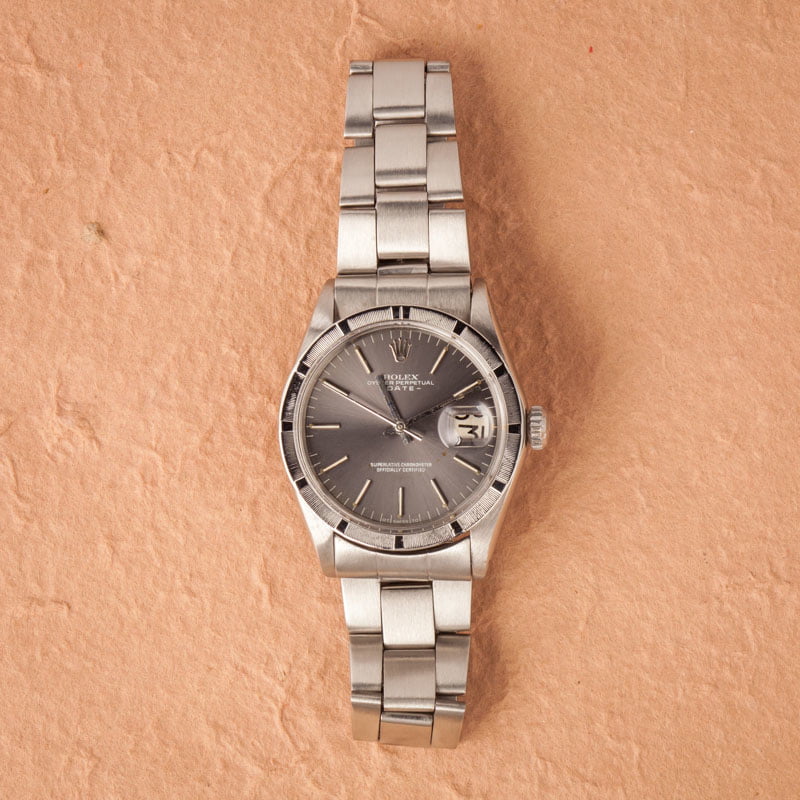 Rolex Date 1501 Slate Dial