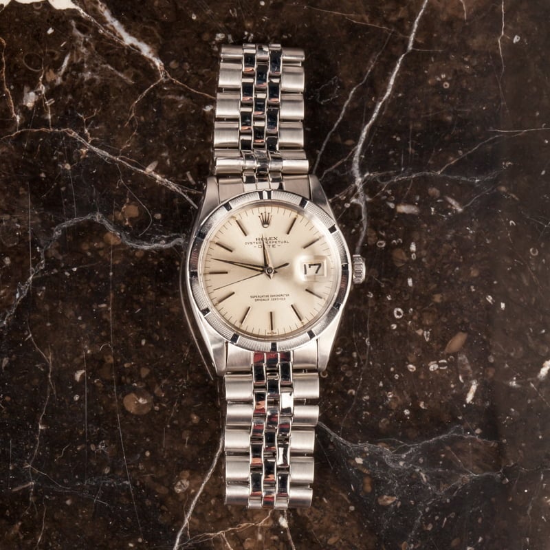 Rolex Date 1501 Silver