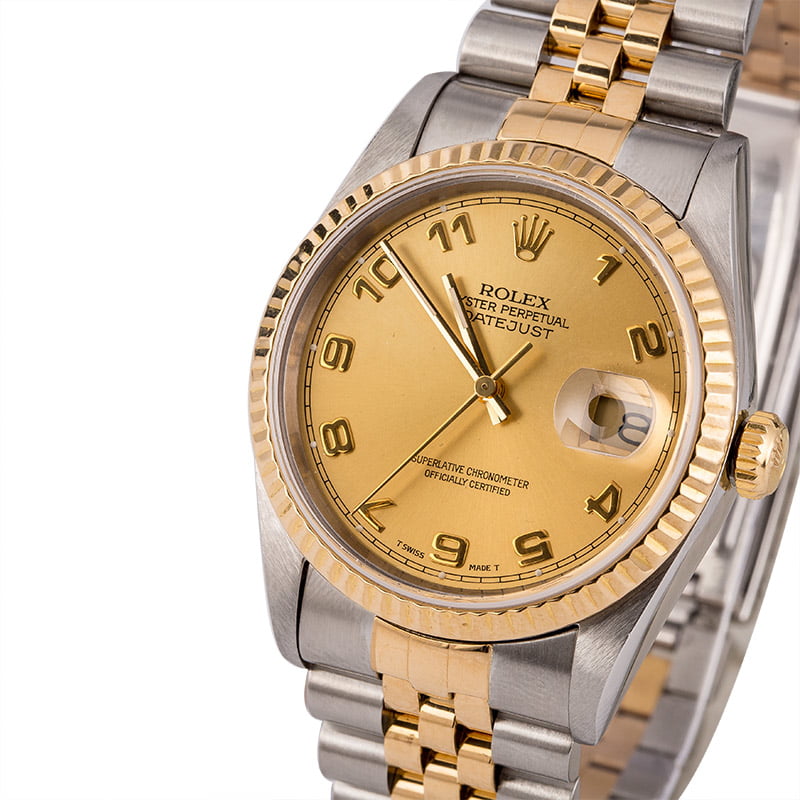 Pre-Owned Rolex DateJust 16233 Arabic Dial