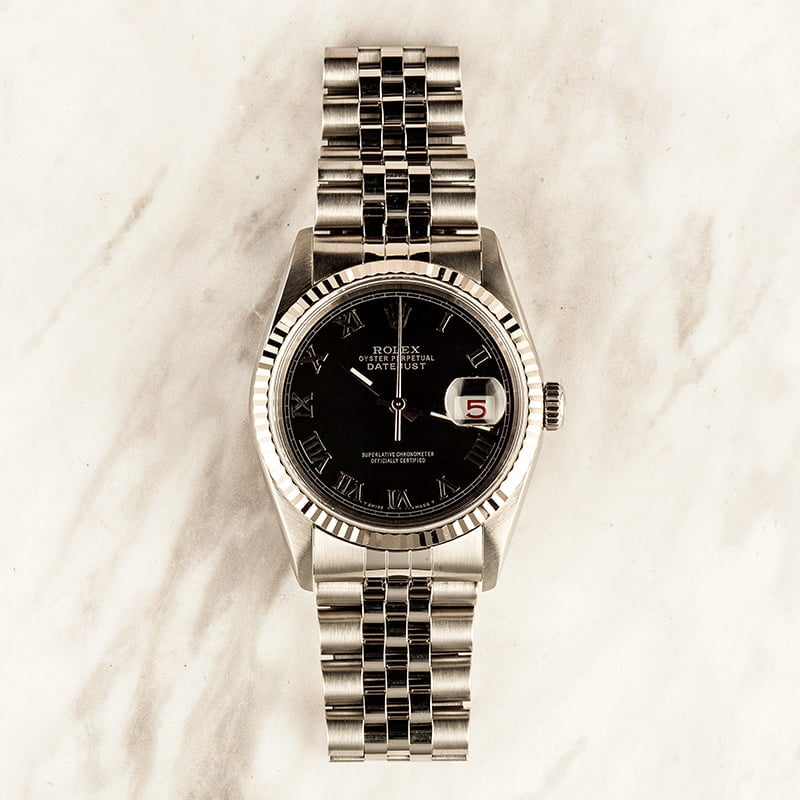 Rolex DateJust 16234 Black Dial