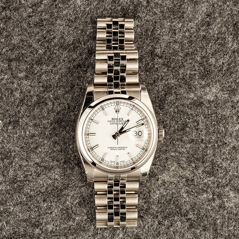 Rolex Datejust 116200 Jubilee Bracelet