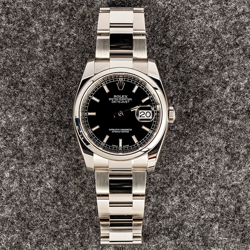 Pre-Owned 36MM Rolex Datejust 116200