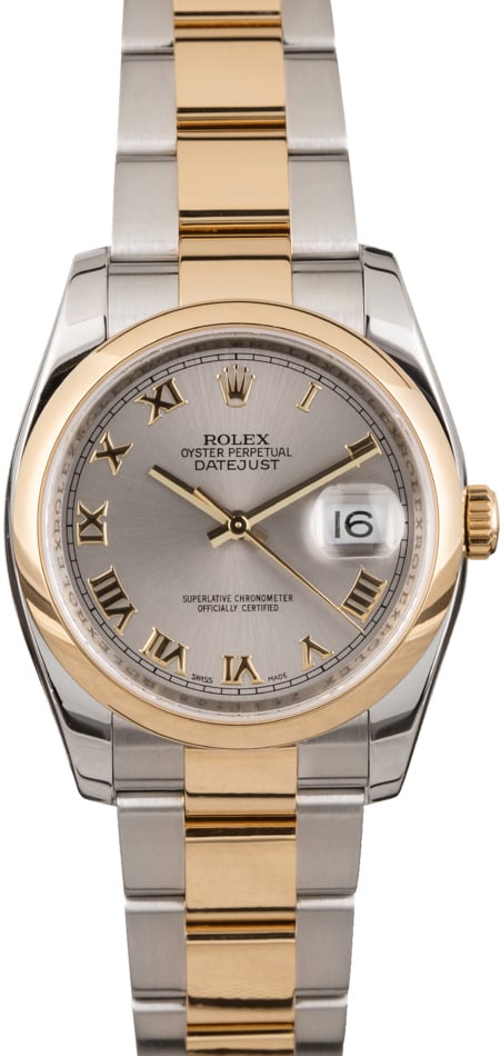 Buy Used Rolex Datejust 116203RRO | Bob's Watches - Sku: 125435