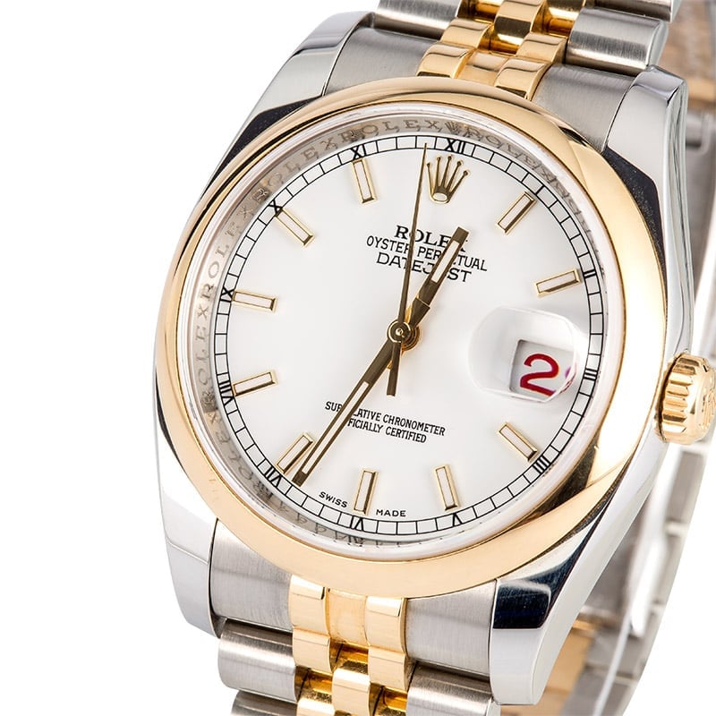 Rolex Datejust 116203 White