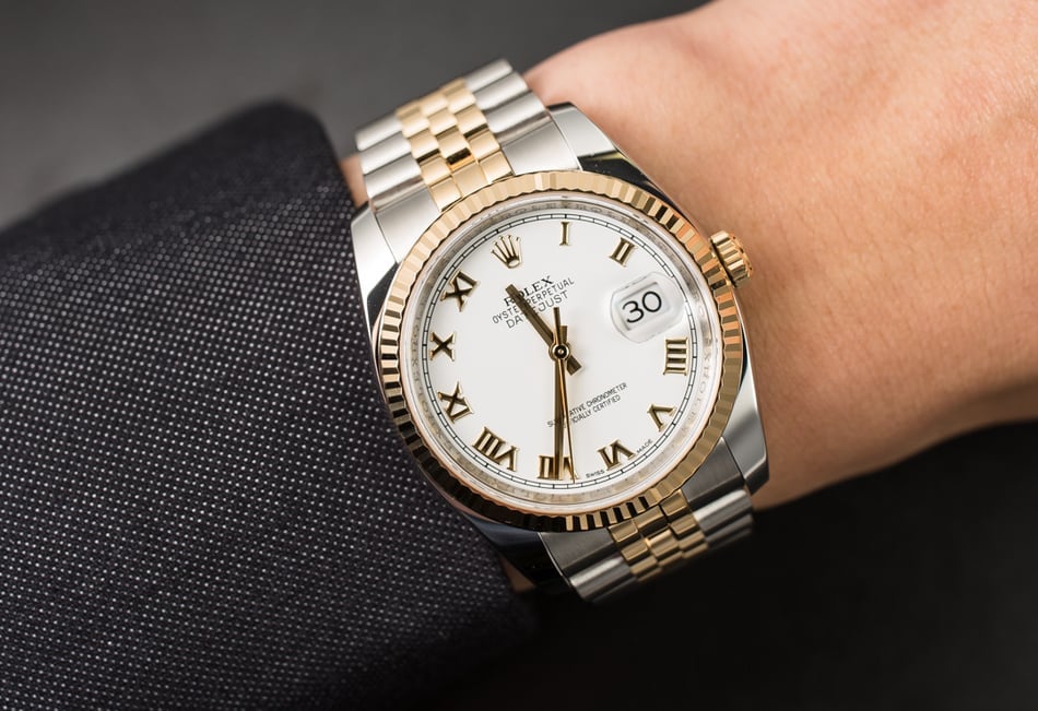 Rolex Datejust 116233 Two Tone Jubilee Bracelet