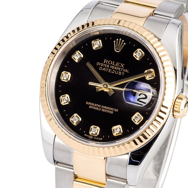 Rolex Datejust 116233 Black Diamond