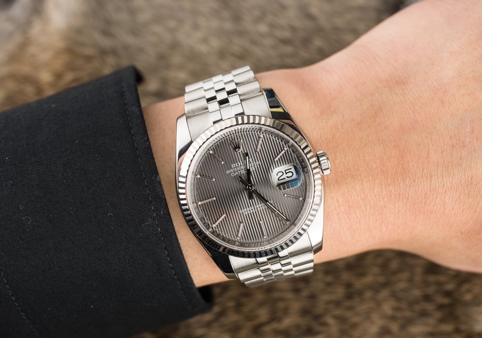 Rolex Datejust 116234 Slate Dial