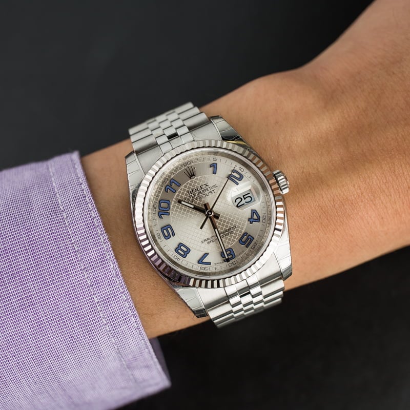 Unworn Rolex Datejust 116234 Silver Dial