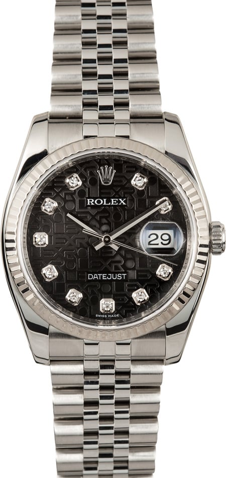 rolex datejust jubilee diamond