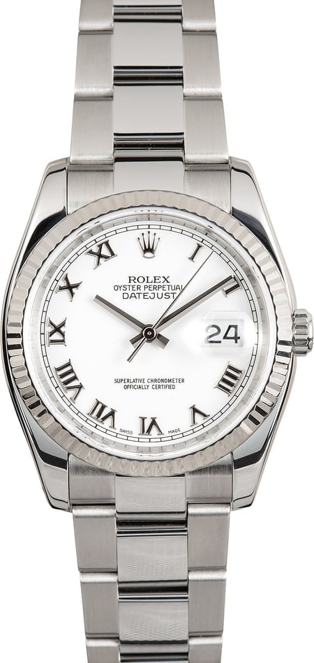 Rolex Datejust 116234 18K Bezel