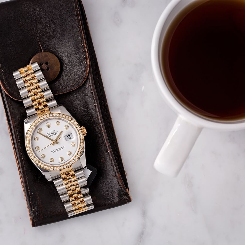 Rolex Datejust 116243 White Diamond Dial