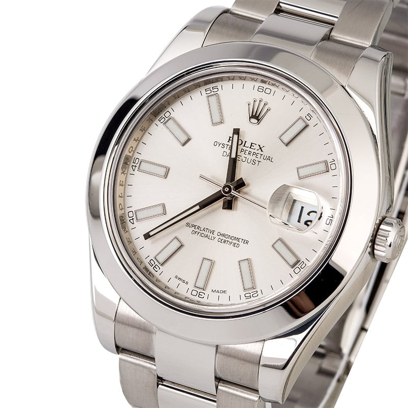 Rolex Datejust II Ref 116300 Stainless Steel Oyster