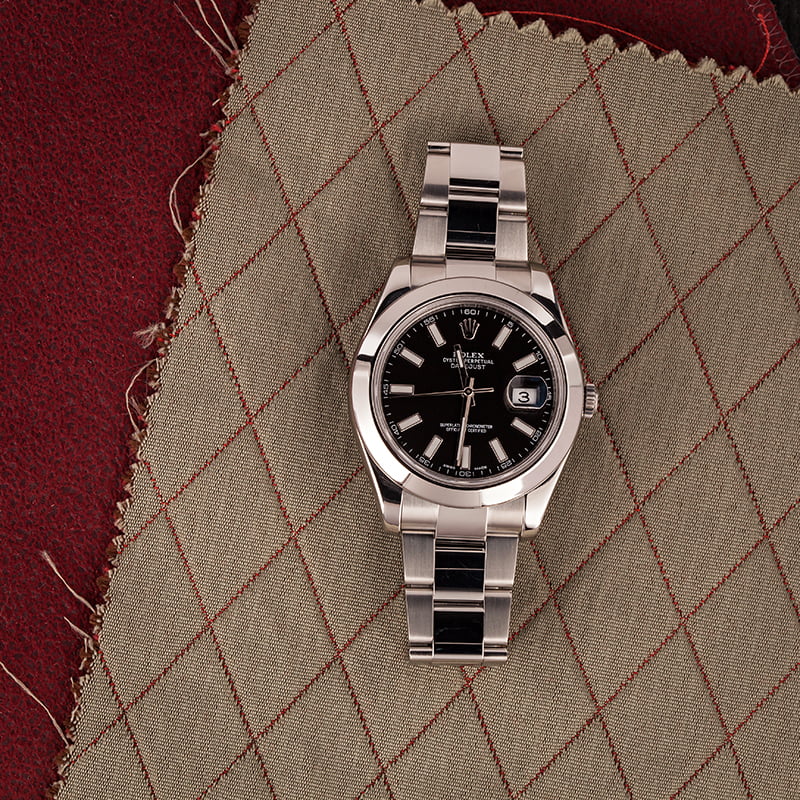 Used Rolex Datejust 116300 Black Dial 41MM