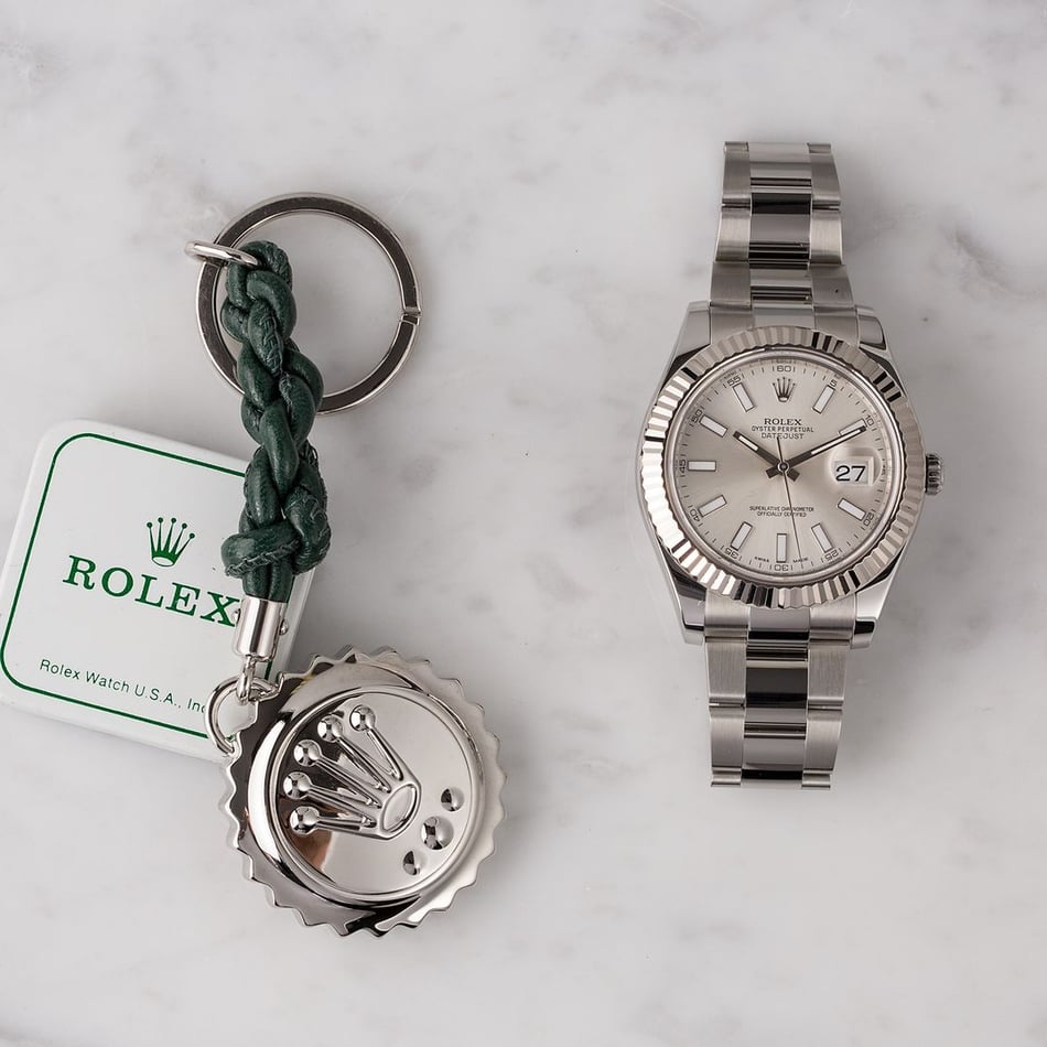 Rolex Datejust 116334 Silver Dial