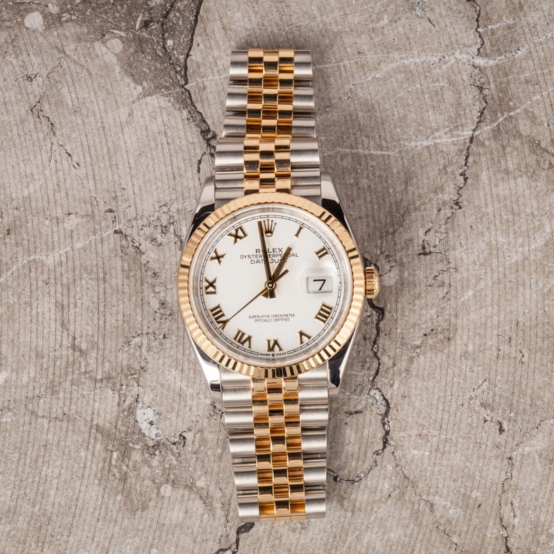 Pre-Owned Rolex Datejust 126233 Steel & 18k Gold