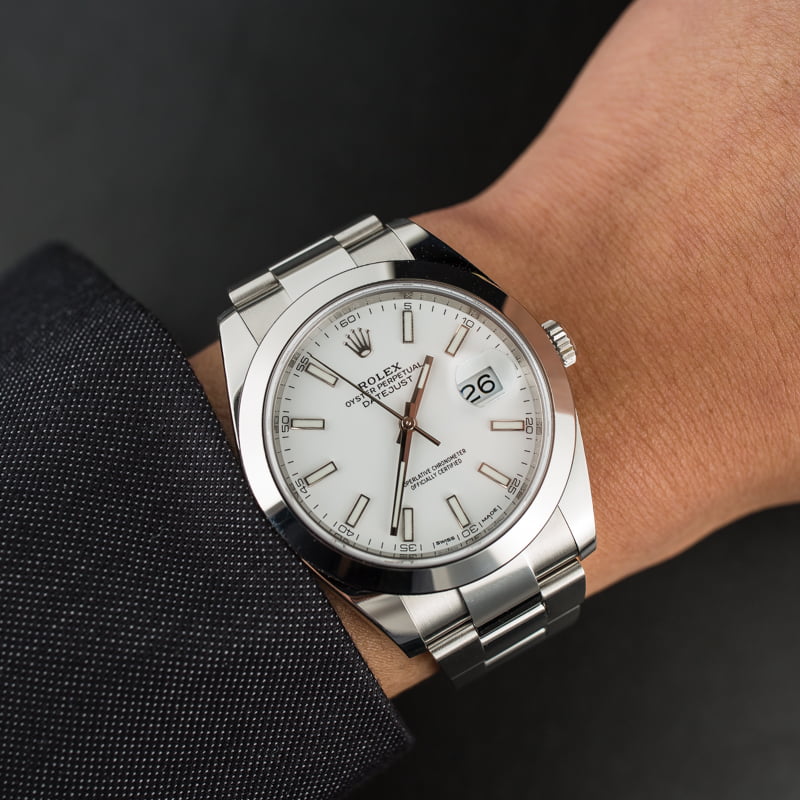 rolex datejust 126300