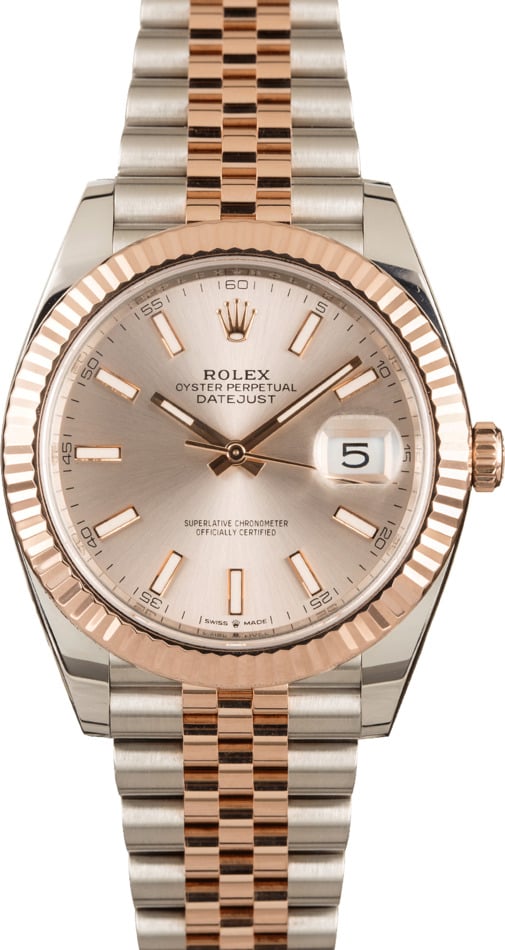 pre owned rolex datejust 41 jubilee