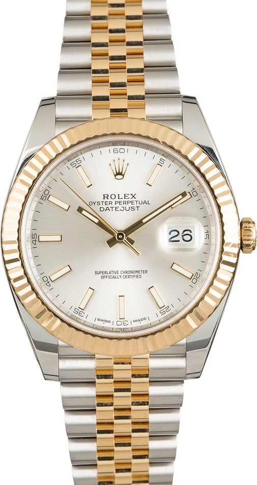 datejust 41 bicolor