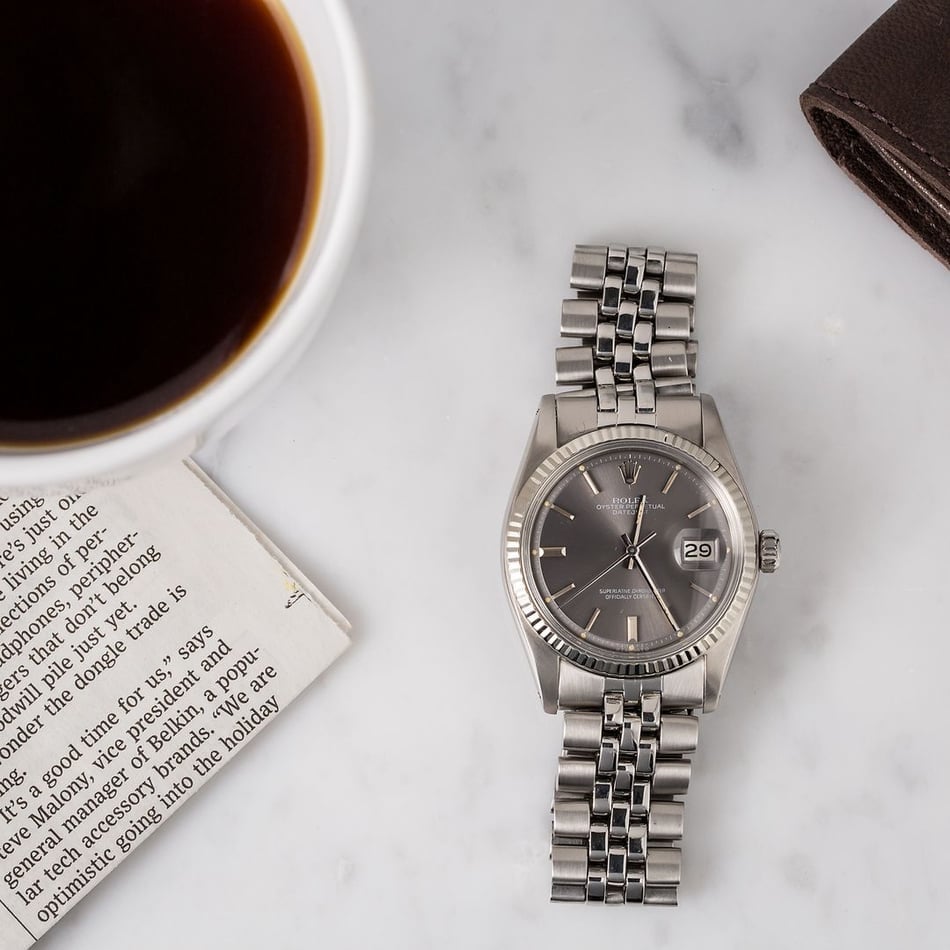 Rolex Datejust 1601 Slate Dial