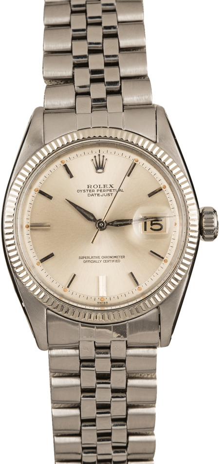 Buy Vintage Rolex Datejust 1601 Bob s Watches Sku 129704 x