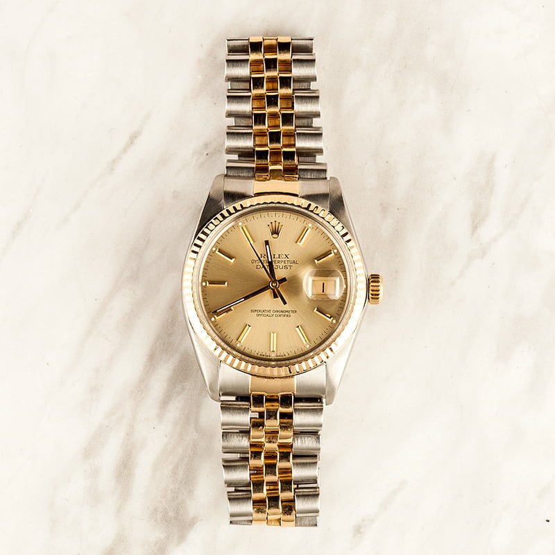 Rolex Two-Tone Datejust Reference 16013