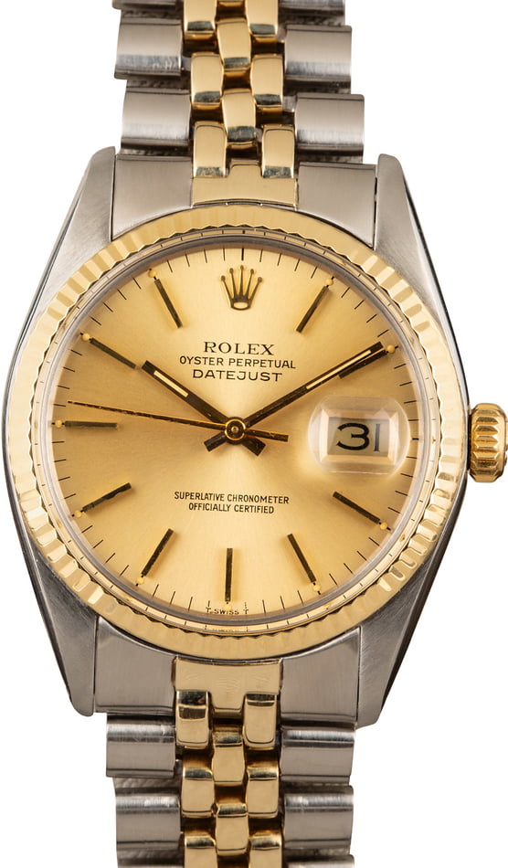 Buy Vintage Rolex Datejust 16013 | Bob 