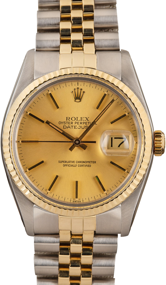 Rolex Datejust 16013 Champagne Dial