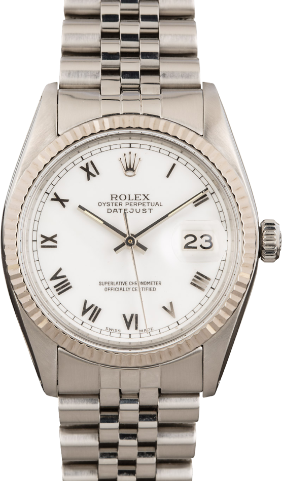 Buy Used Rolex Datejust 16014 | Bob's Watches - Sku: 149963