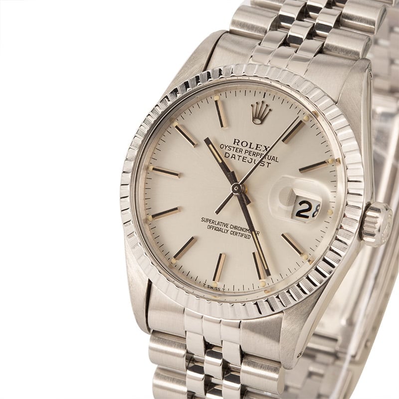 PreOwned Rolex Datejust 16030 Steel Jubilee Bracelet