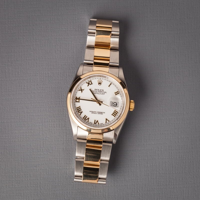 Rolex Datejust 16203 Two Tone Oyster Bracelet