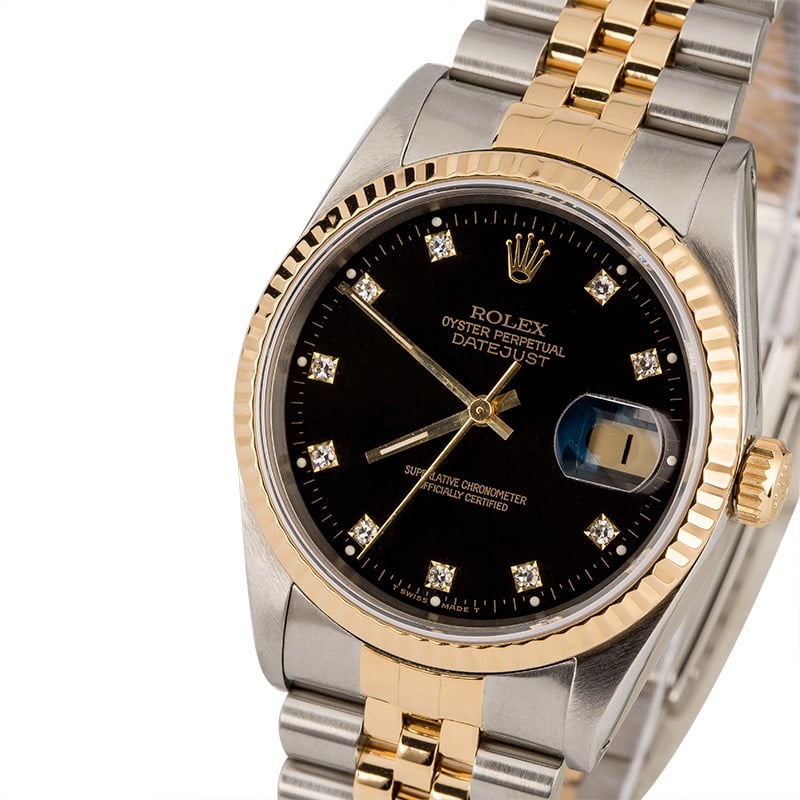 Buy Used Rolex Datejust 16233 | Bob's Watches - Sku: 123197