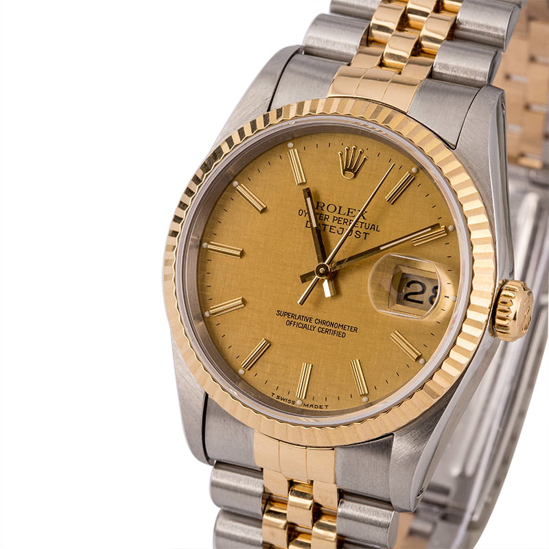 Buy Used Rolex Datejust 16233 | Bob's Watches - Sku: 128069