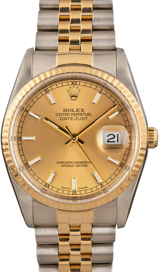 rolex oyster perpetual datejust gold mens