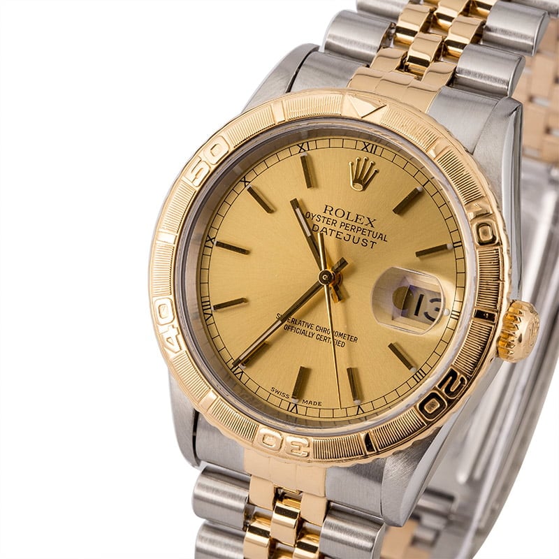 Used Rolex Thunderbird Datejust 16263