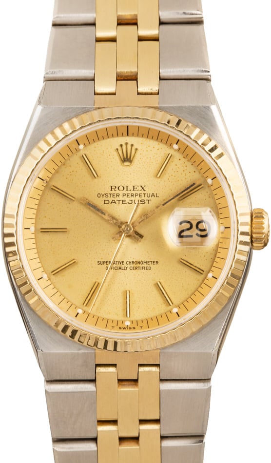 Pre Owned Rolex Datejust 1630 Two Tone