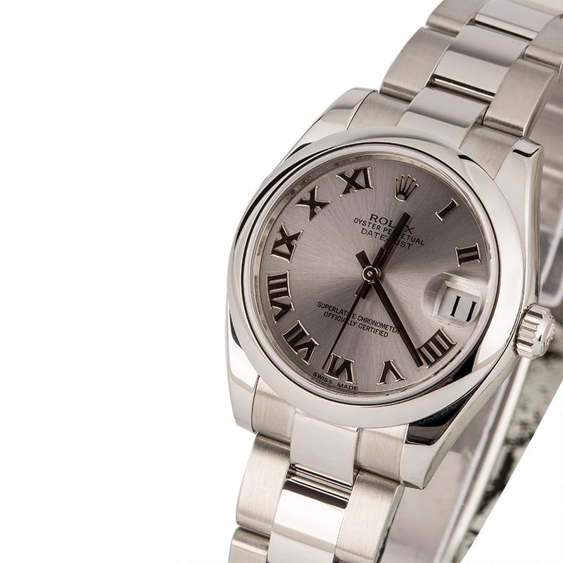 Rolex Datejust 178240 Rhodium Roman Dial