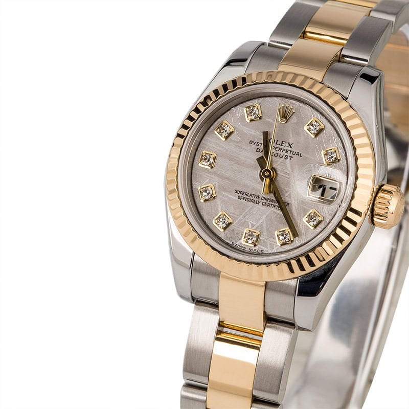 Rolex Datejust 179173 Meteorite Diamond Dial