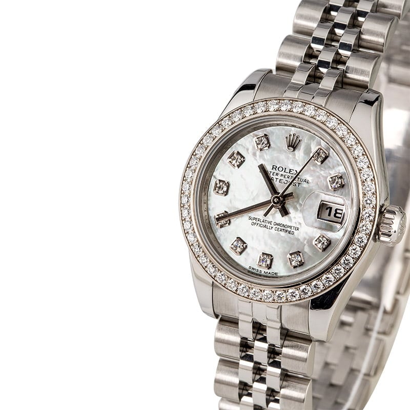 Rolex Lady Datejust 179384 with Diamonds